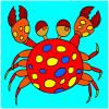 Come and Color your own crab  with your own colors. Try some cool color