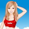 Style girl in the beach A Free Dress-Up Game