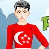 Peppy Patriotic Singapore Girl A Free Dress-Up Game