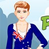 Peppy Patriotic Australia Girl A Free Dress-Up Game