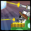 Escape from the attack of a robotic swarm in this addictive action shooting game.
Lead Max, an incredibly brave egg, to prevent robots from taking over your farm.
Use pistols, uzis, bazookas, missiles and much more.
Upgrade your weapons, special powers and skills in the upgrade menu to get stronger and to escape from the evil robots.