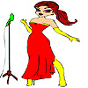 Singer jenny in prom coloring