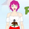 Peppy Patriotic California Girl A Free Dress-Up Game