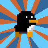 First of all, this is my first game, ever. So please be nice :)
Penguin is a game about a guess what.. Yes, a penguin!
The penguin mentioned above has fallen down a hole and in order to get back the player must jump through 16 levels filled with saws and spikes.

Can someone find out what i did to the last endgame screen? Hehe..