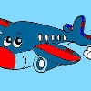 Kids Coloring Airplane