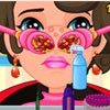  Play this brand-new doctor game and see if you girls have the right skill to fix this busy mother`s breathing problems. First of all use a retractor to make her nostrils wider so you can see better and hydrate them with water! Then use a pair of scissors to cut down the big hair chunks and some soft balls of cotton to clean each of her nostrils.  Great job, girls! Now it`s time for you take a closer look in and use a magnifying glass to see better what goes on at a microscopic level and make sure you get rid of any harming bacteria and viruses that will cause her to breathe with difficulty. Good luck!
