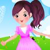 Active girl in spring A Free Dress-Up Game