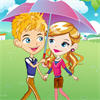 Romantic Raining Love A Free Dress-Up Game
