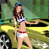 Hot Girl vs Super Car game A Free Customize Game