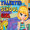 Talented School Girl A Free Education Game