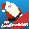 Santa Snowboards A Free Action Game