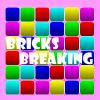 Timed Bricks breaking game: play 1,2,5 minute modes A Free Action Game