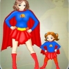 Super Mom and Kid Dress Up A Free Dress-Up Game