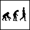 Human evolution A Free Action Game