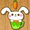 rabbit eats carrot A Free Action Game