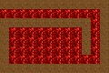 stand on lava Tower Defense